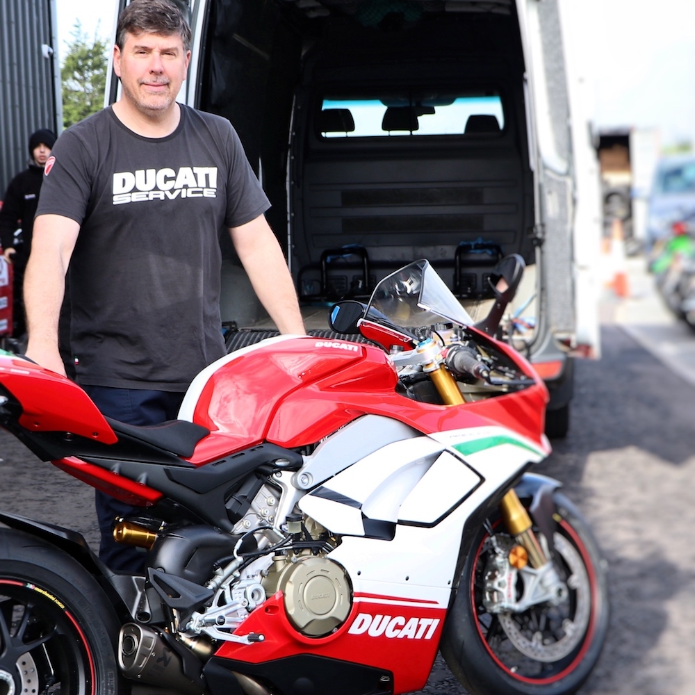 Chris Driver Dealer Motorcycle Ducati Job Vacancy Delivery Collection Pick UP