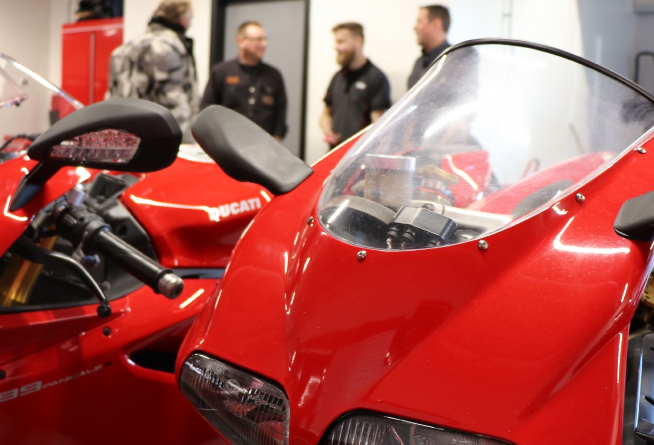 ducati glasgow winter servicing offers cheap labour discounted hourly rates ducati scotland service center ian murray